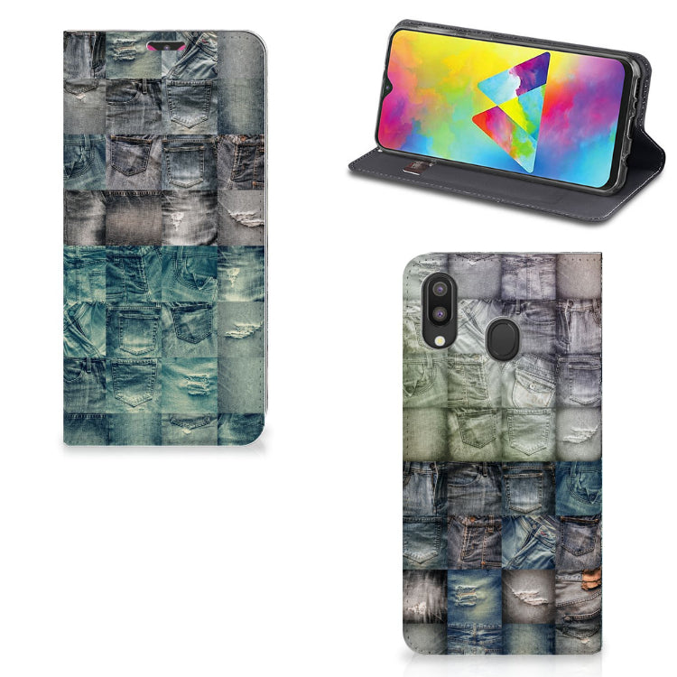 Hippe Standcase Samsung Galaxy M20 Spijkerbroeken