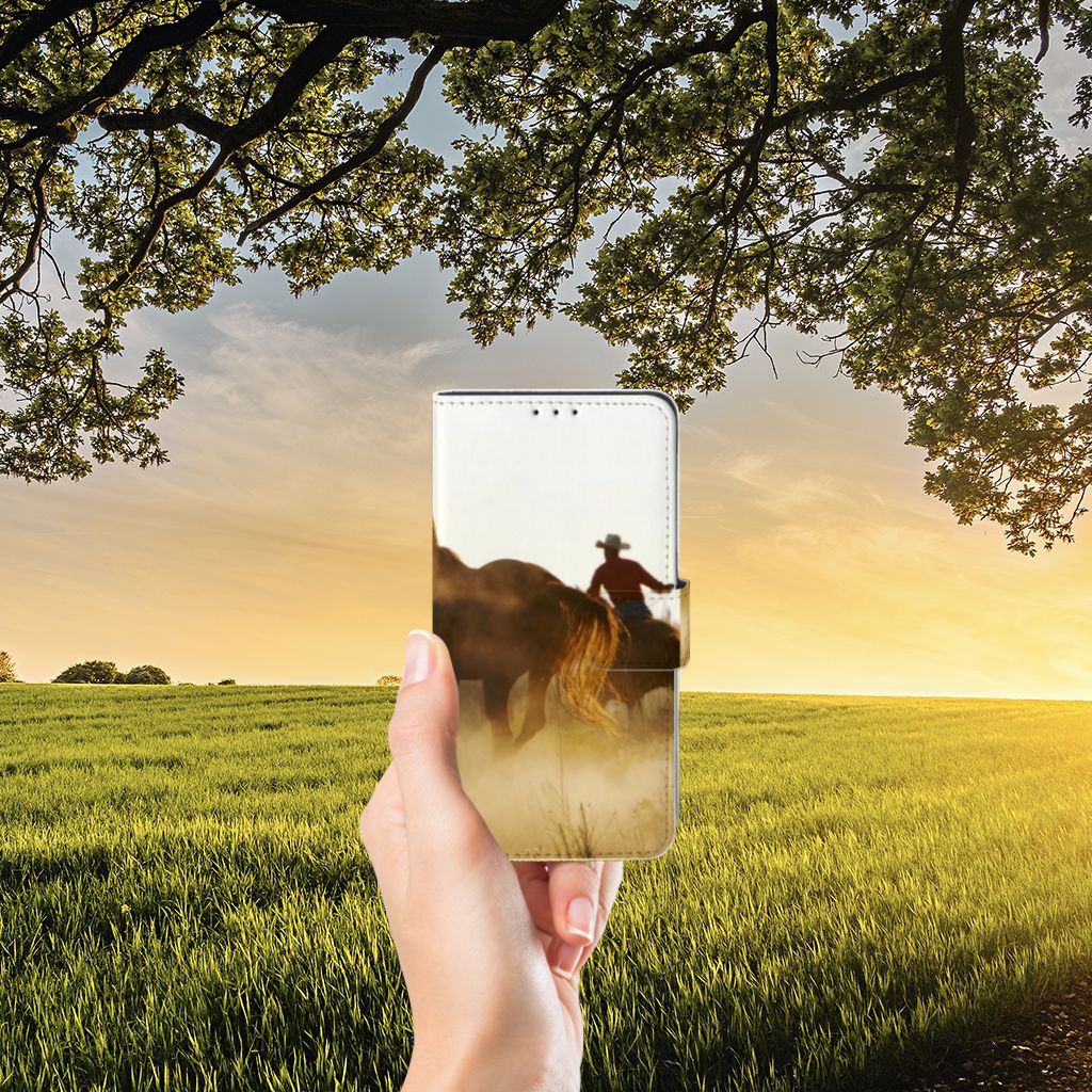 Xiaomi Mi Mix 2s Telefoonhoesje met Pasjes Design Cowboy