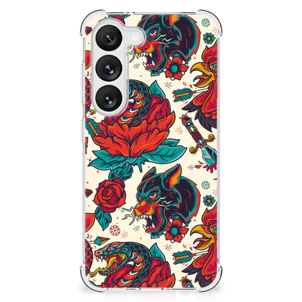 Anti-shock Hoesje met foto voor Samsung Galaxy S23 Old Skool B2C Telecom