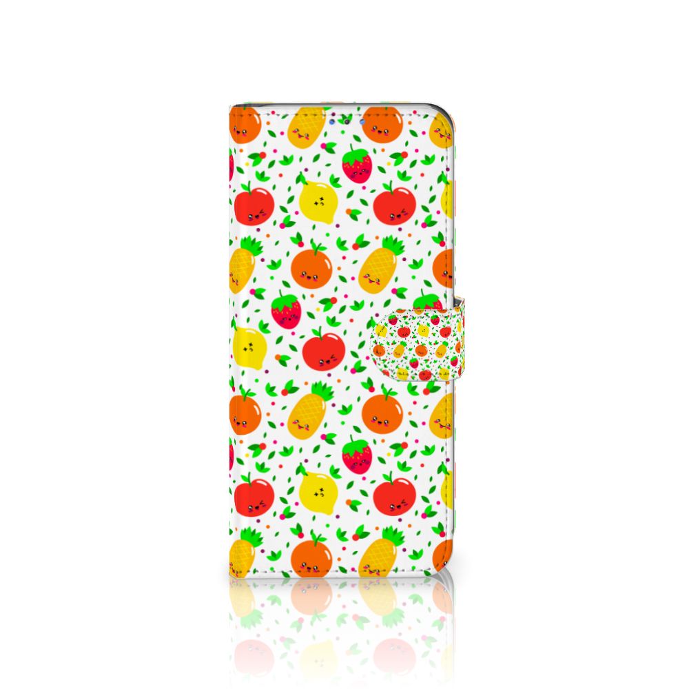 Motorola G8 Power Lite Book Cover Fruits