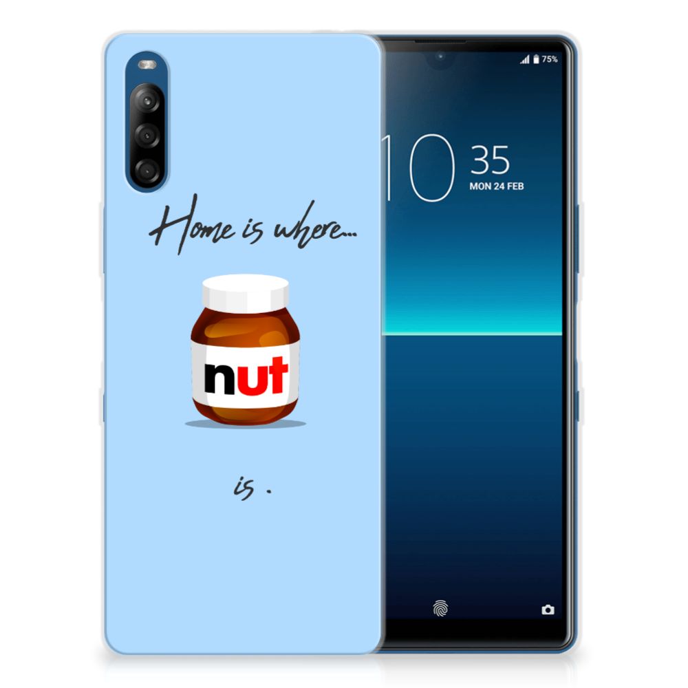 Sony Xperia L4 Siliconen Case Nut Home