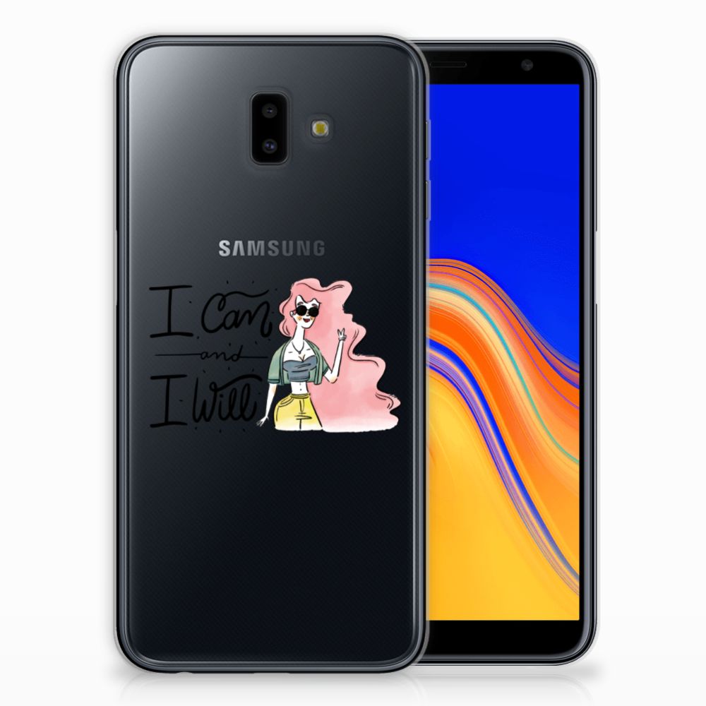 Samsung Galaxy J6 Plus (2018) Telefoonhoesje met Naam i Can