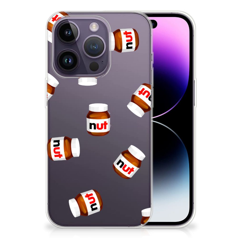 Apple iPhone 14 Pro Siliconen Case Nut Jar B2C Telecom