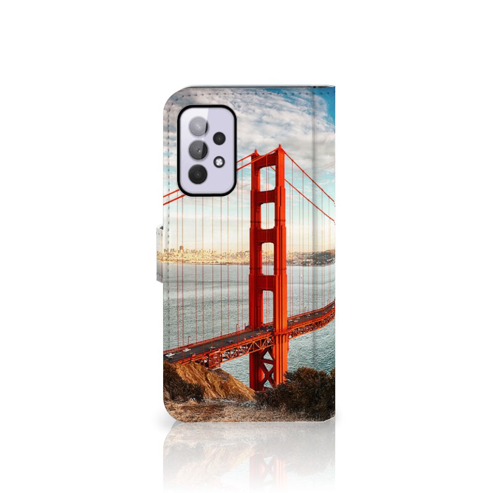 Samsung Galaxy A33 5G Flip Cover Golden Gate Bridge