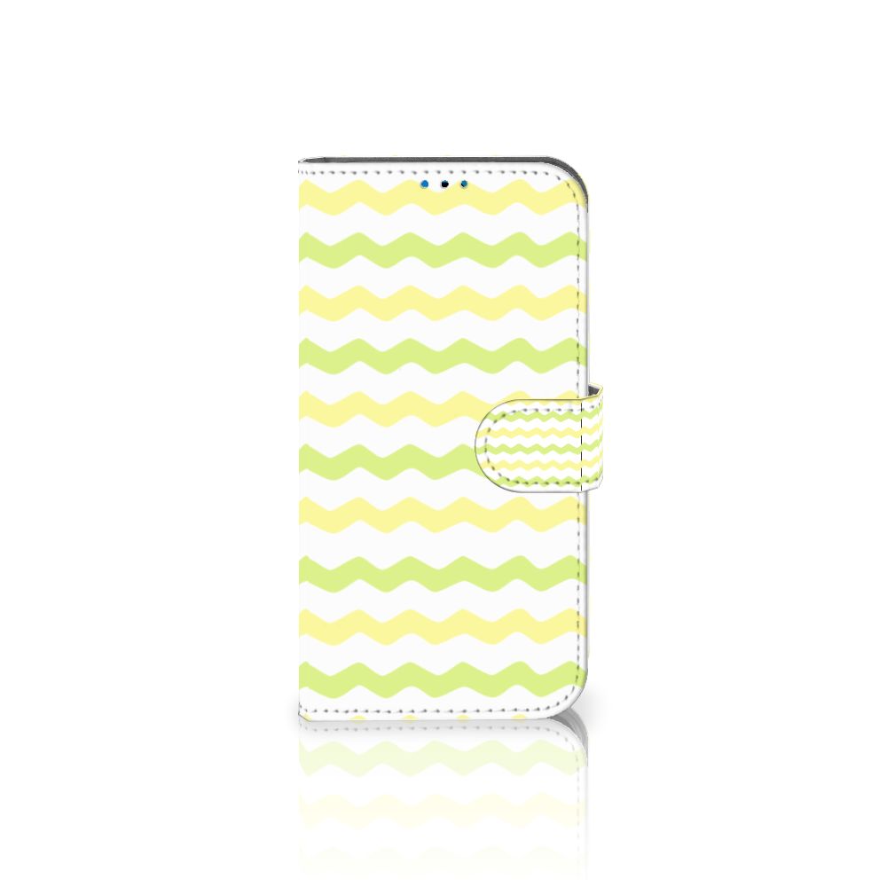 iPhone 14 Pro Telefoon Hoesje Waves Yellow