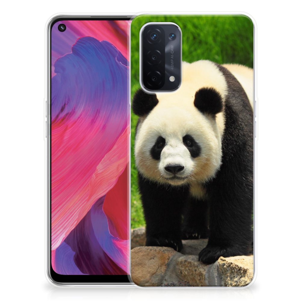 OPPO A74 5G | A54 5G TPU Hoesje Panda