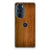 Motorola Edge 30 Pro Bumper Hoesje Donker Hout