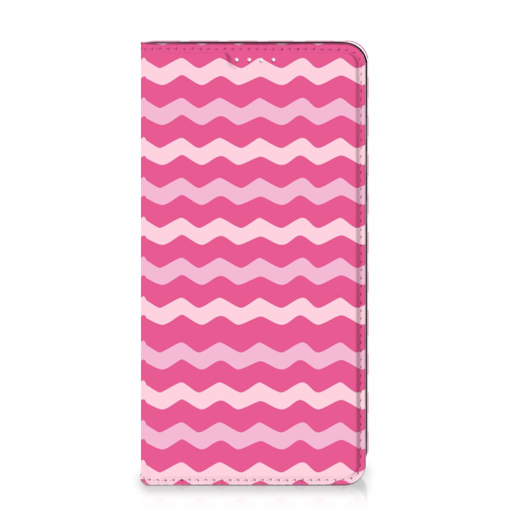 Samsung Galaxy S20 FE Hoesje met Magneet Waves Pink - B2C Telecom