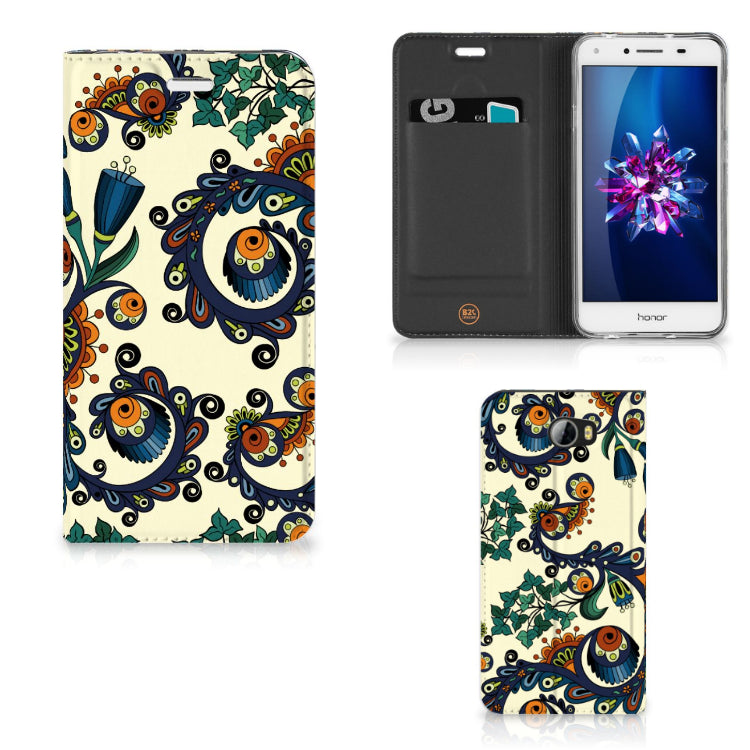 Telefoon Hoesje Huawei Y5 2 | Y6 Compact Barok Flower