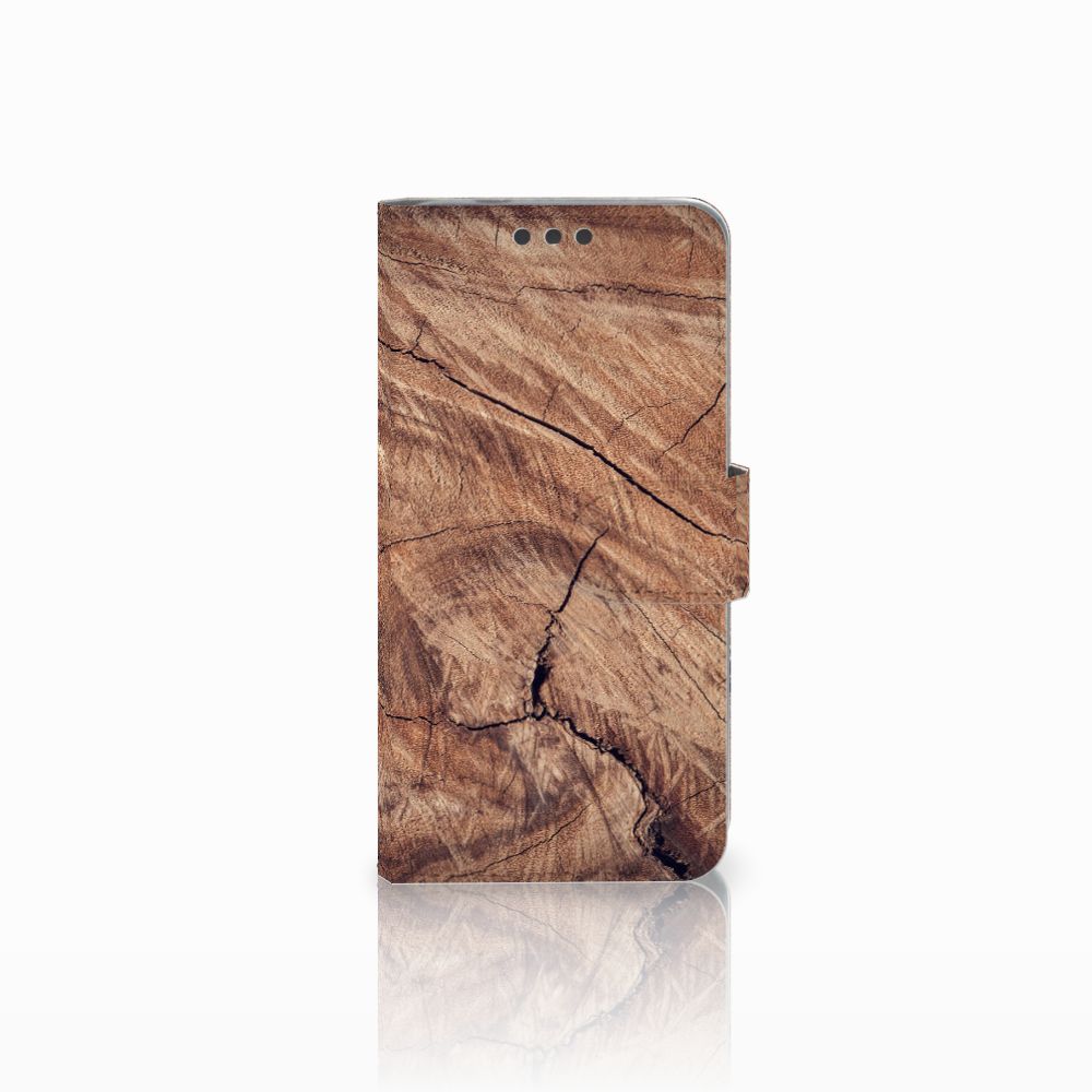 Microsoft Lumia 650 Book Style Case Tree Trunk