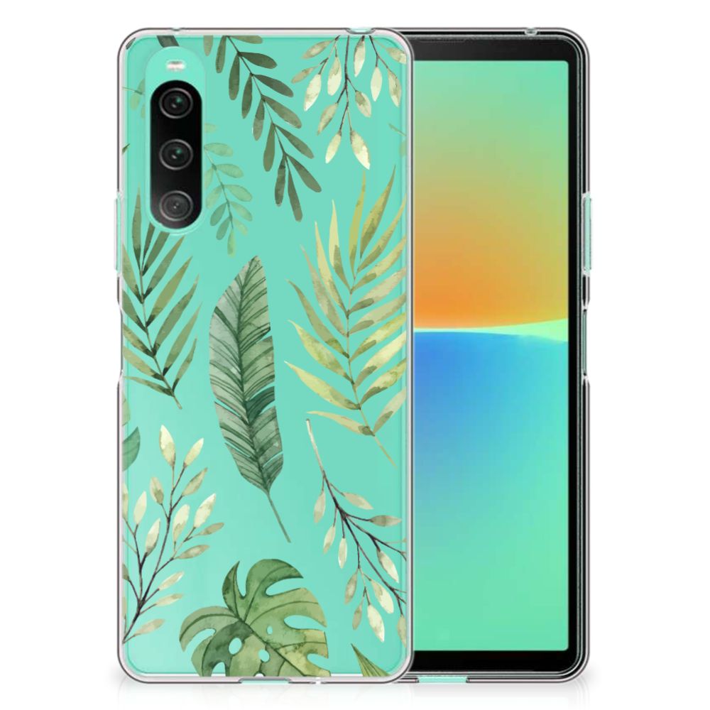 Sony Xperia 10 V TPU Case Leaves