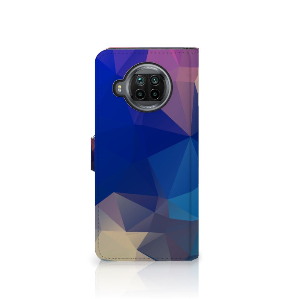 Xiaomi Mi 10T Lite Book Case Polygon Dark