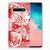 Silicone Back Case Samsung Galaxy S10 Plus Angel Skull Rood