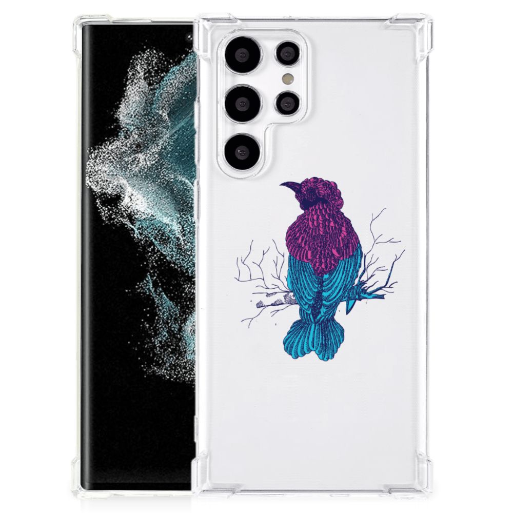 Samsung Galaxy S22 Ultra Stevig Bumper Hoesje Merel B2C Telecom