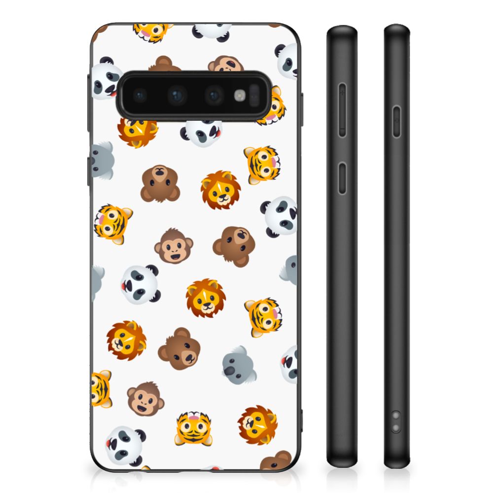 Bumper Case voor Samsung Galaxy S10 Dieren Emojis B2C Telecom