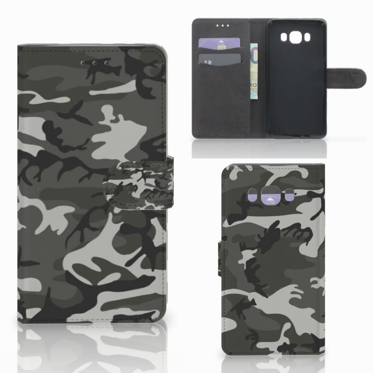 Samsung Galaxy J7 2016 Telefoon Hoesje Army Light