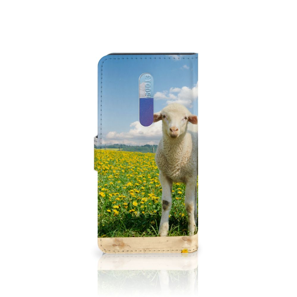 Xiaomi Redmi K20 Pro Telefoonhoesje met Pasjes Schaap en Lammetje