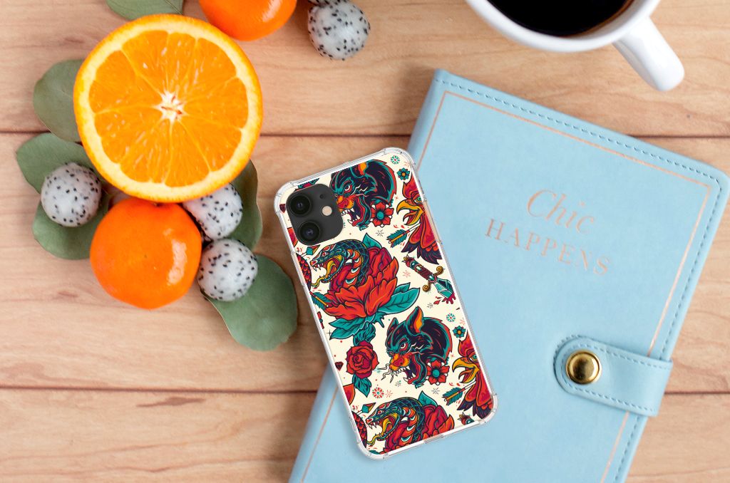 Anti-shock Hoesje met foto voor Apple iPhone 11 Old Skool B2C Telecom