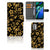 Nokia G42 Hoesje Gouden Bloemen