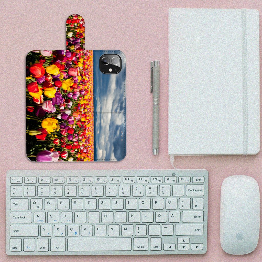 Apple iPhone 12 Mini Hoesje Tulpen