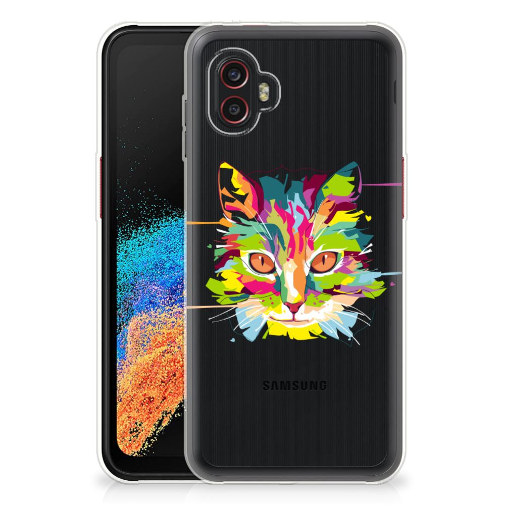 Samsung Galaxy Xcover 6 Pro Telefoonhoesje met Naam Cat Color B2C Telecom