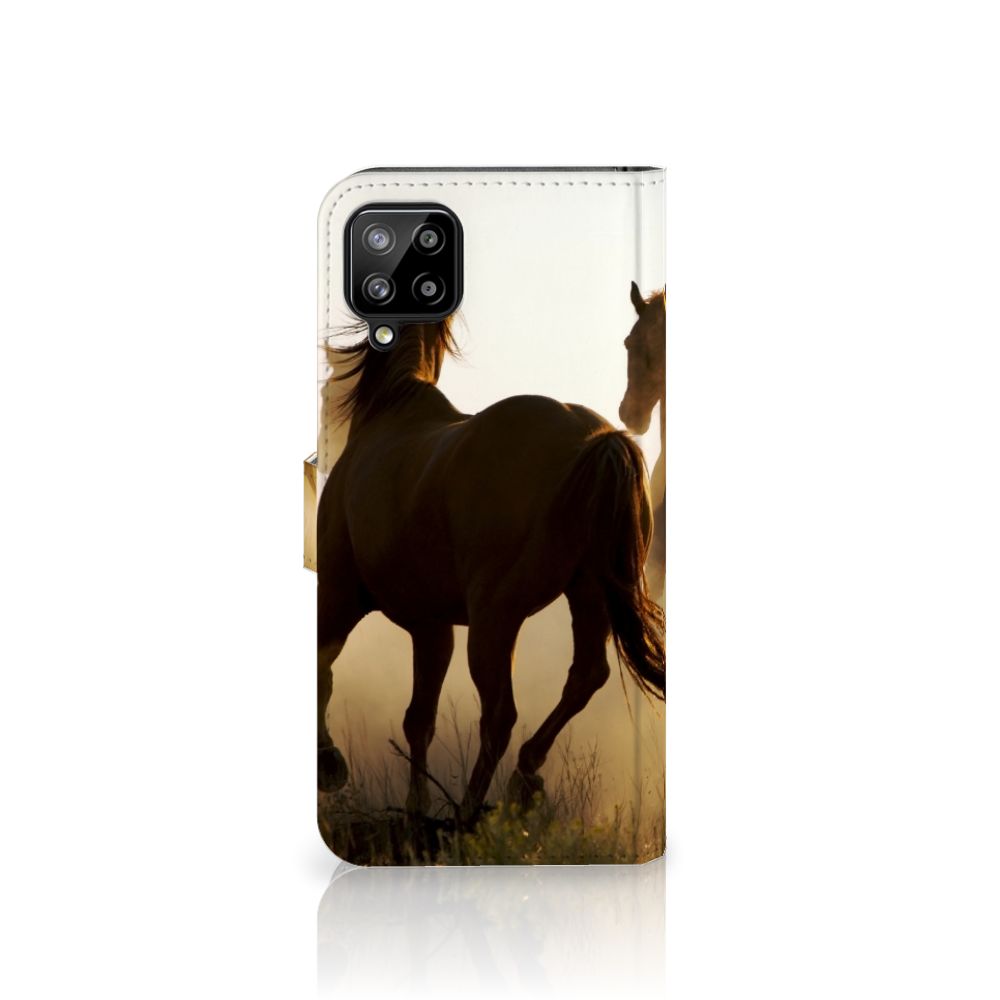 Samsung Galaxy A12 Telefoonhoesje met Pasjes Design Cowboy