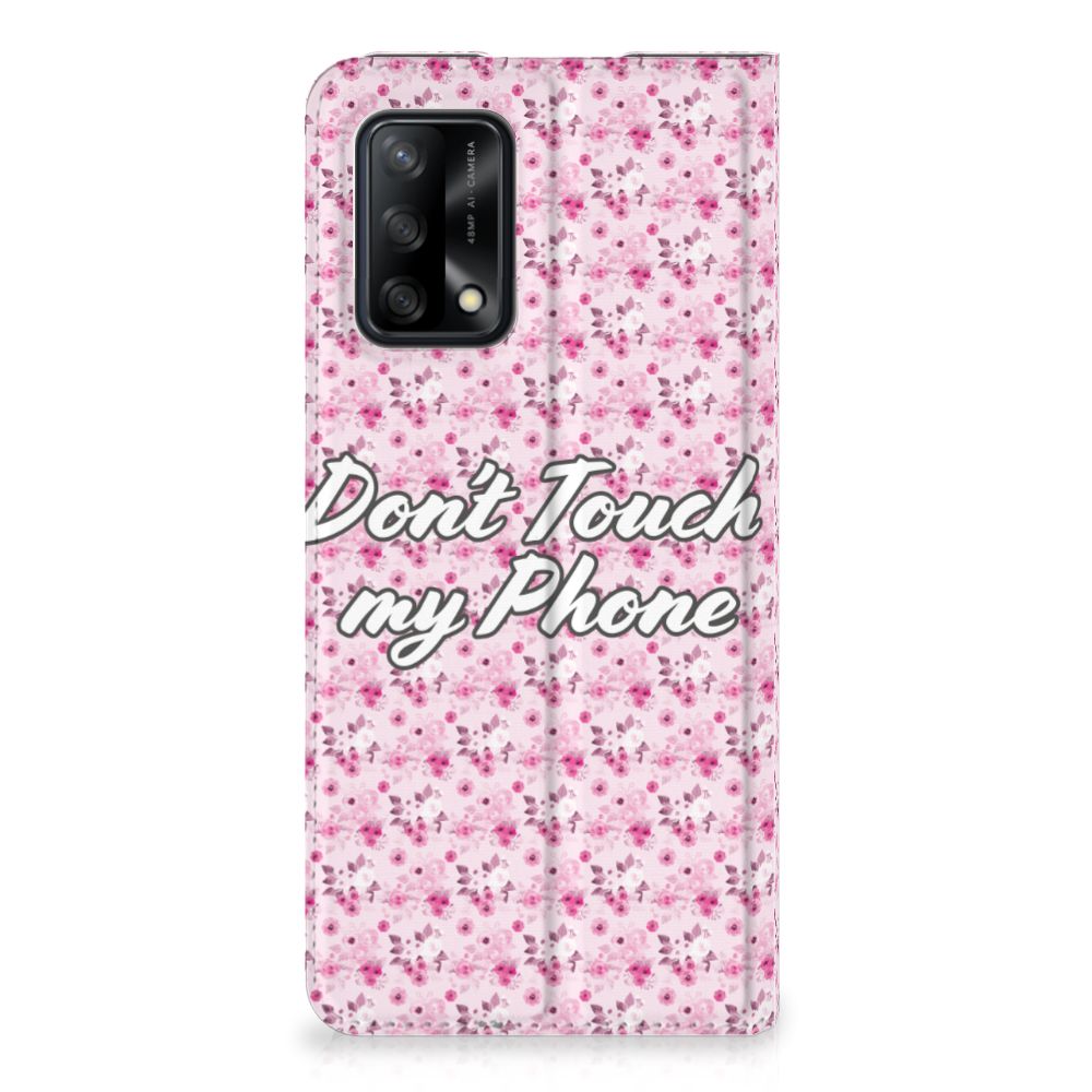 OPPO A74 4G Design Case Flowers Pink DTMP - B2C Telecom