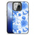 Bloemen Hoesje voor iPhone 13 Pro Max Flowers Blue