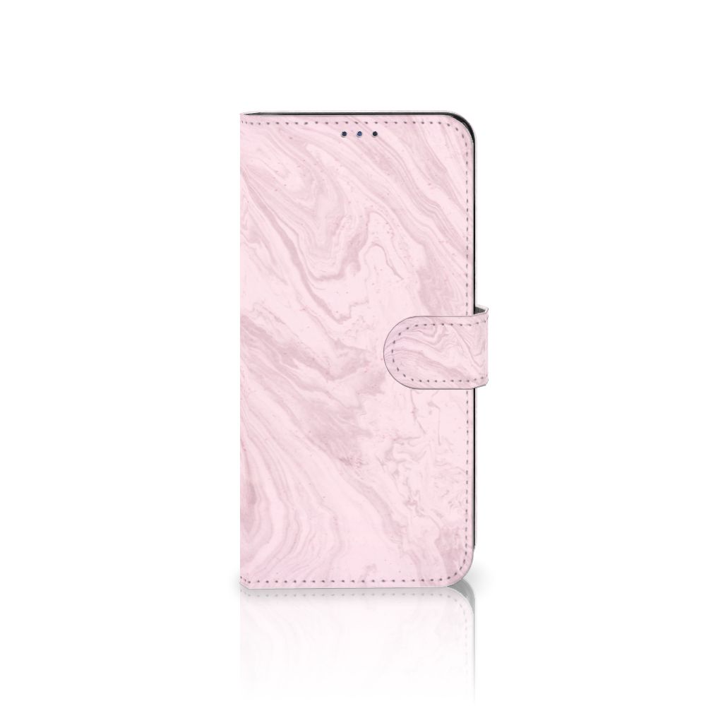 Motorola Moto G22 Bookcase Marble Pink - Origineel Cadeau Vriendin