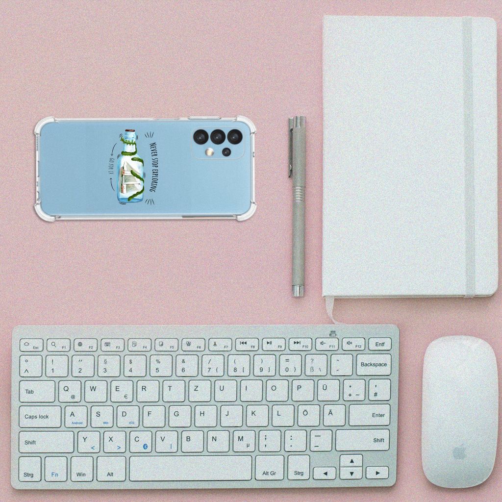 Samsung Galaxy A13 (4G) Stevig Bumper Hoesje Boho Bottle B2C Telecom