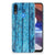 Motorola Moto E7/E7i Power Bumper Hoesje Wood Blue