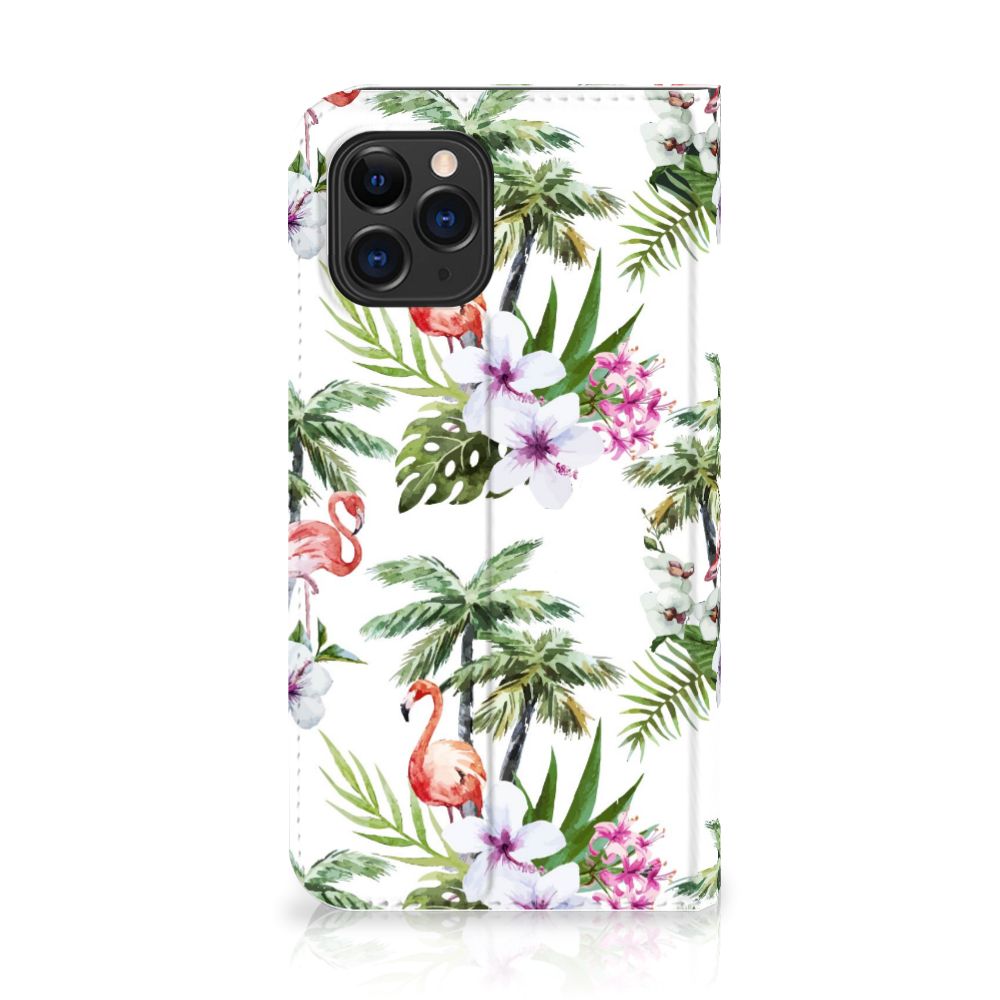Apple iPhone 11 Pro Hoesje maken Flamingo Palms