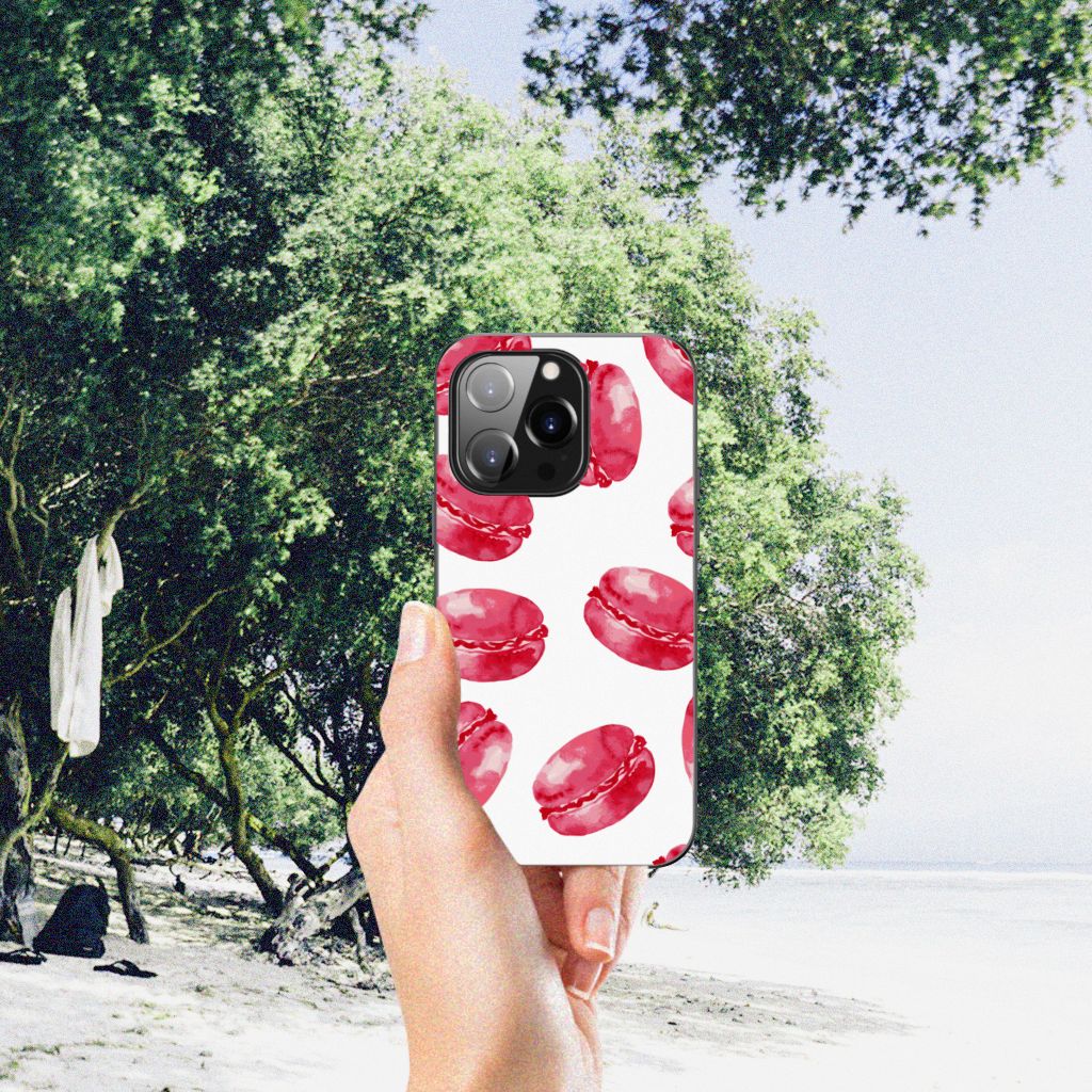 iPhone 14 Pro Back Cover Hoesje Pink Macarons B2C Telecom