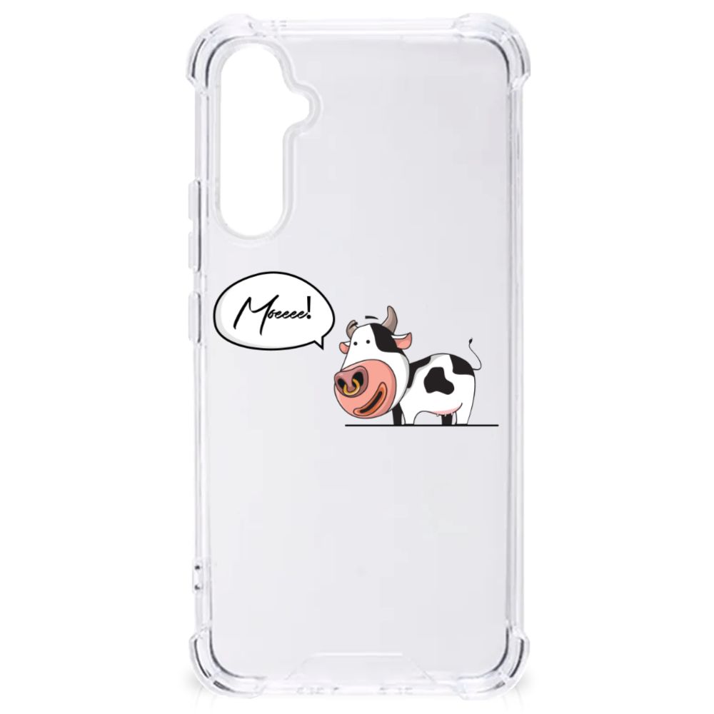 Samsung Galaxy A34 Stevig Bumper Hoesje Cow