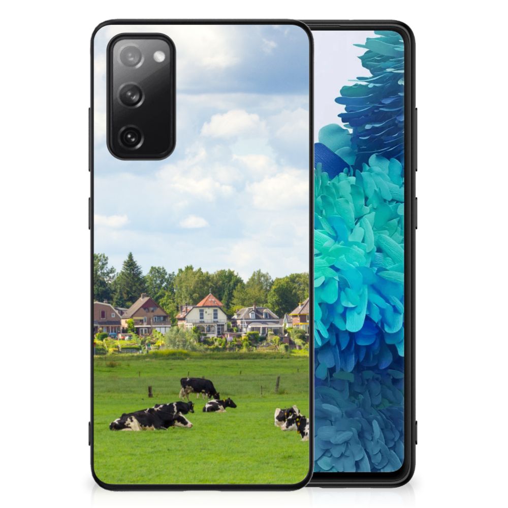 Samsung Galaxy S20 FE Dierenprint Telefoonhoesje Koeien B2C Telecom