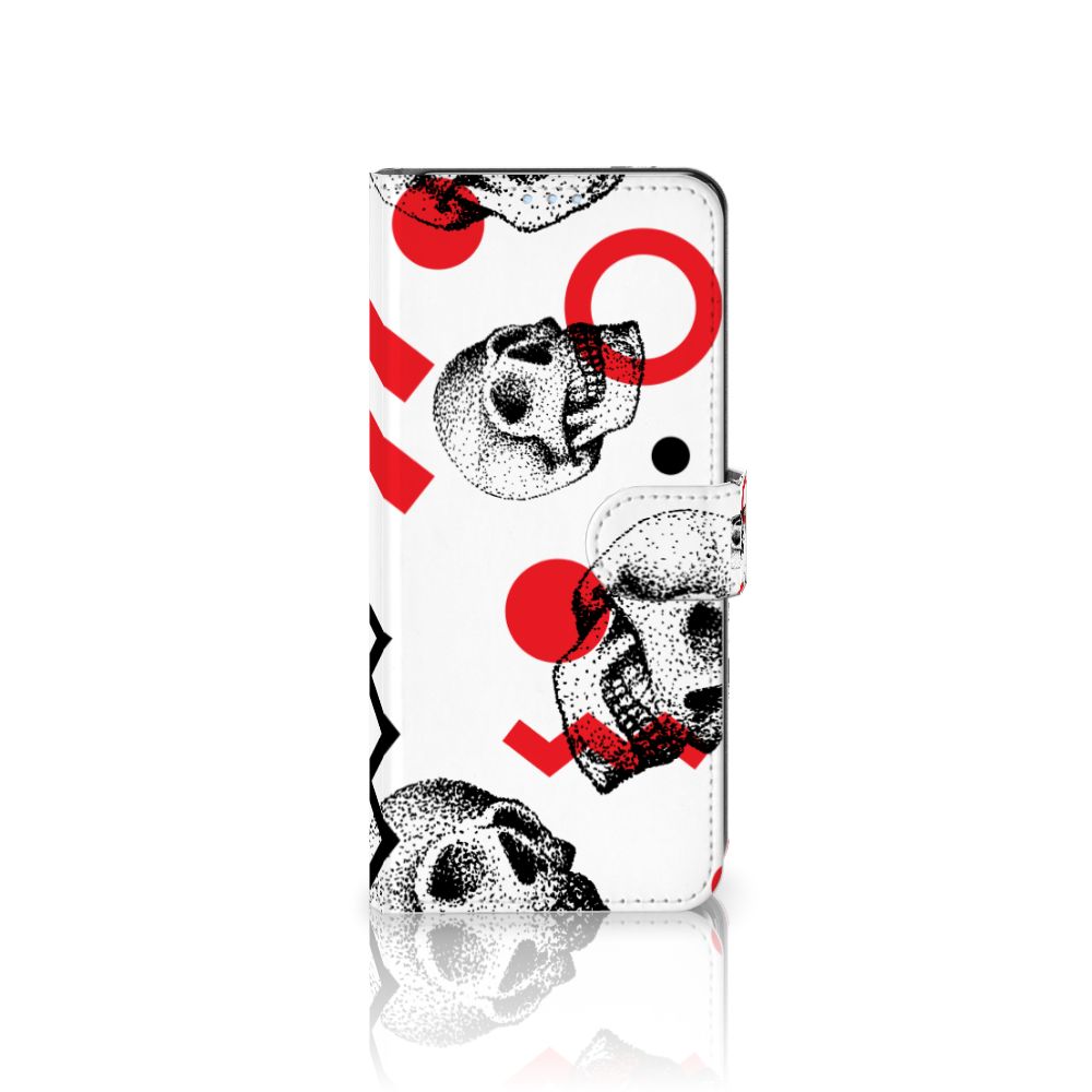 Telefoonhoesje met Naam OPPO Reno 4 Pro 5G Skull Red
