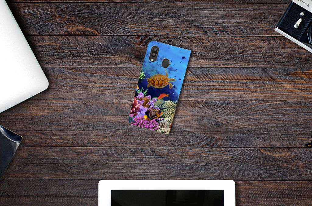 Samsung Galaxy M20 Hoesje maken Vissen