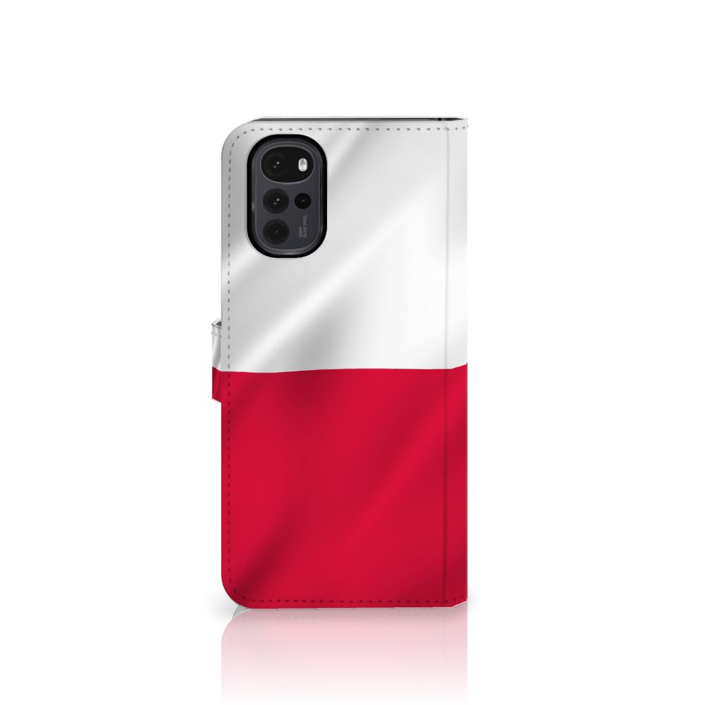 Motorola Moto G22 Bookstyle Case Polen