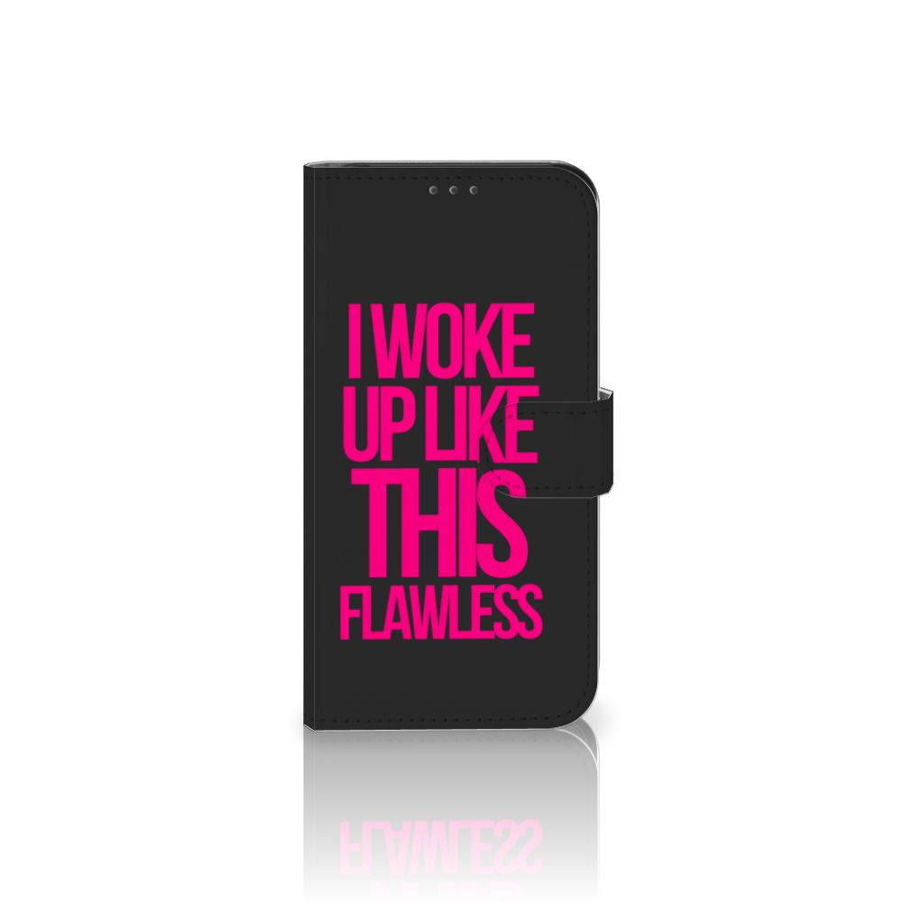 Samsung Galaxy Xcover 5 Hoesje met naam Woke Up - Origineel Cadeau Zelf Maken