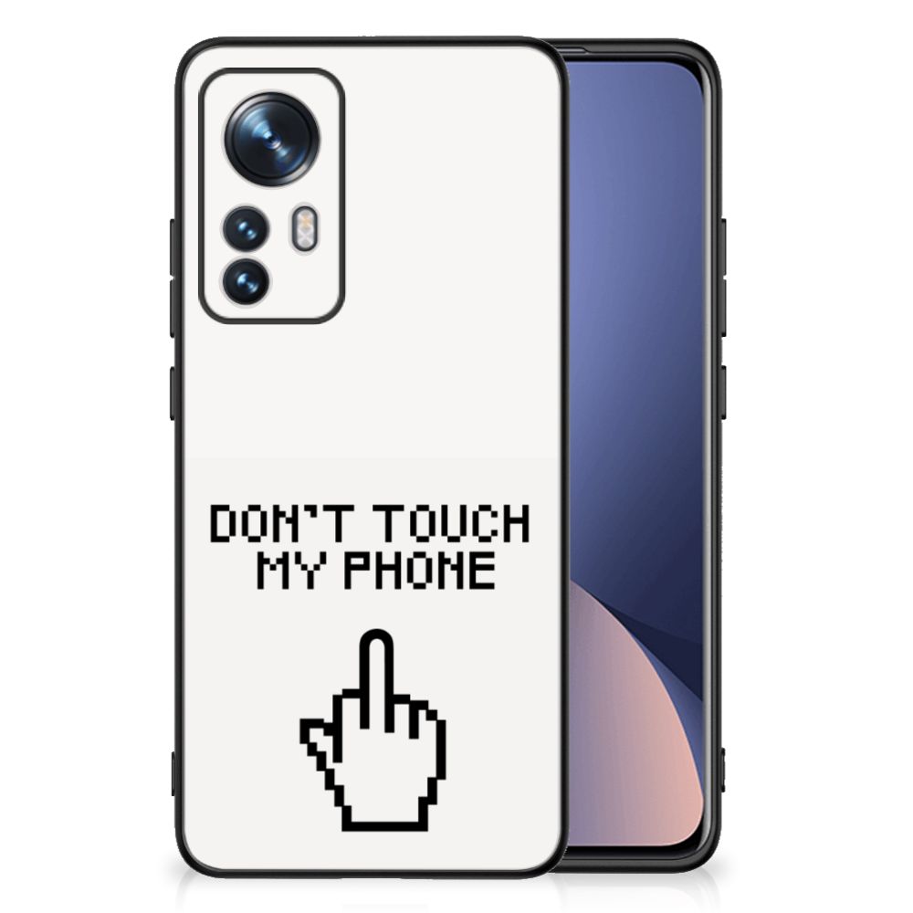 Xiaomi 12 | 12X Telefoon Hoesje Finger Don't Touch My Phone