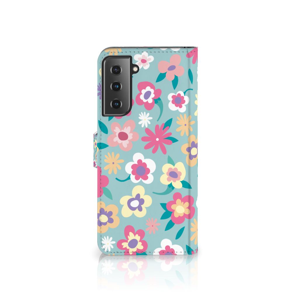 Samsung Galaxy S21 Plus Hoesje Flower Power