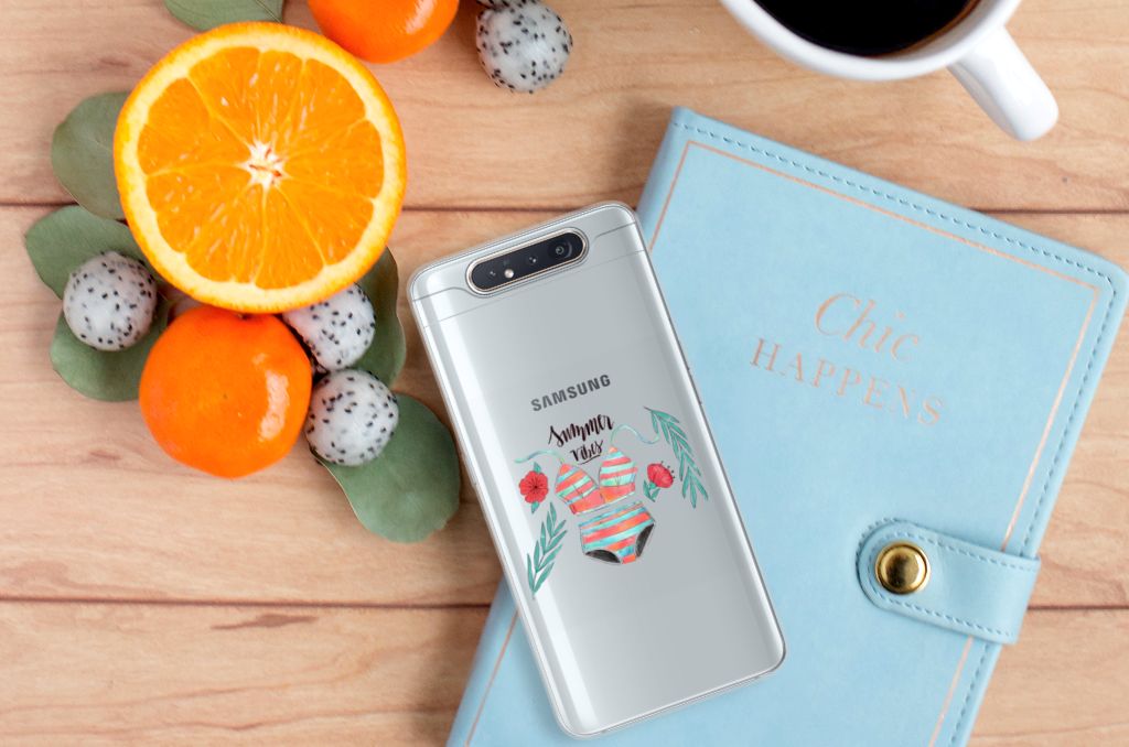 Samsung Galaxy A80 Telefoonhoesje met Naam Boho Summer