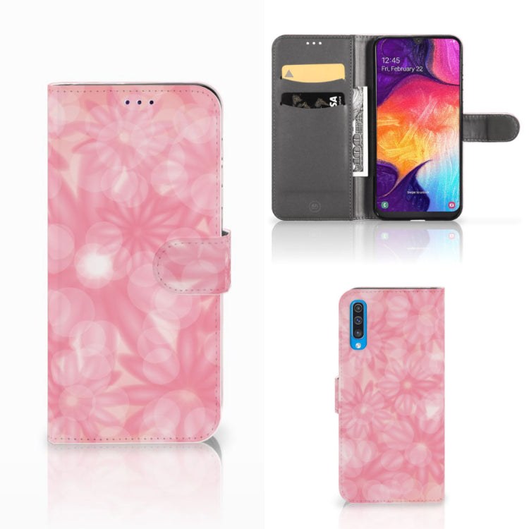 Samsung Galaxy A50 Hoesje Spring Flowers