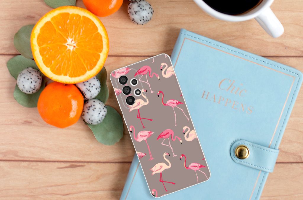 Samsung Galaxy A73 5G TPU Hoesje Flamingo B2C Telecom