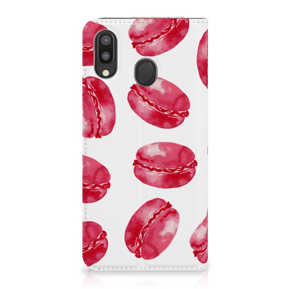 Samsung Galaxy M20 Flip Style Cover Pink Macarons