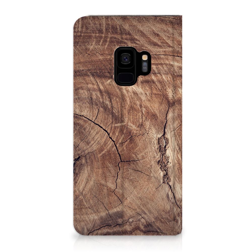 Samsung Galaxy S9 Book Wallet Case Tree Trunk