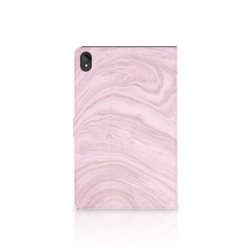 Lenovo Tab P11 | P11 Plus Leuk Tablet hoesje  Marble Pink - Origineel Cadeau Vriendin
