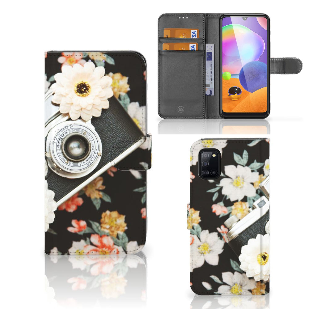 Samsung Galaxy A31 Telefoonhoesje met foto Vintage Camera