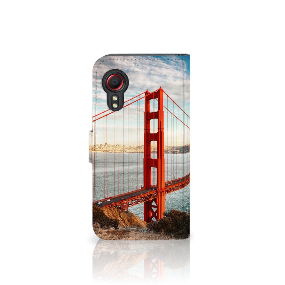 Samsung Galaxy Xcover 5 Flip Cover Golden Gate Bridge