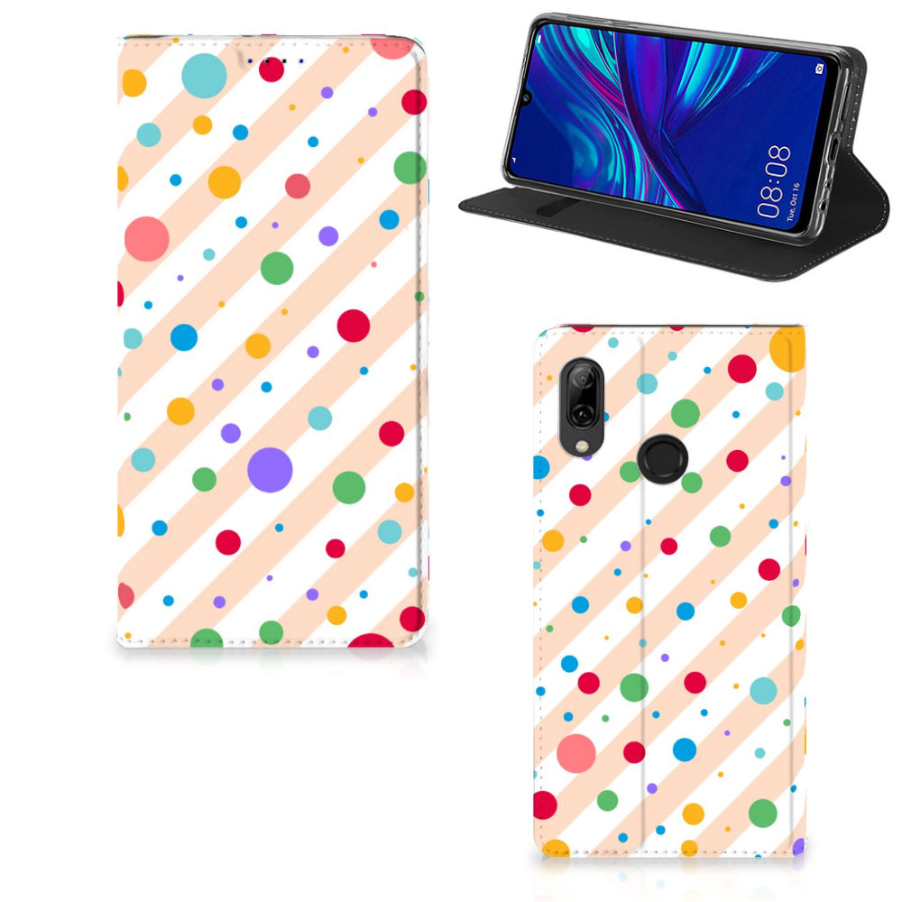 Huawei P Smart (2019) Hoesje met Magneet Dots